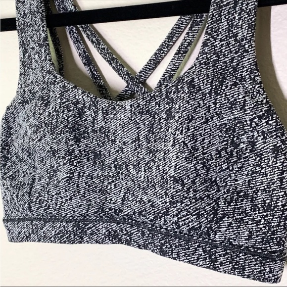 lululemon athletica Other - Lululemon free to be serene, SZ 4, sports bra, gray and white speckle , W2AQXS